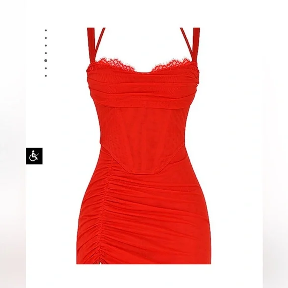 Mistress Rocks Ruched Mini Dress - Picture 4 of 7